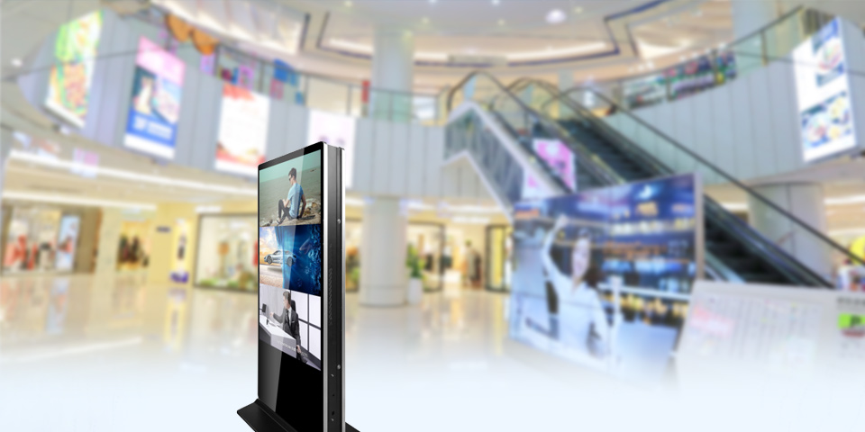 65寸室內(nèi)雙面屏廣告一體機(jī)